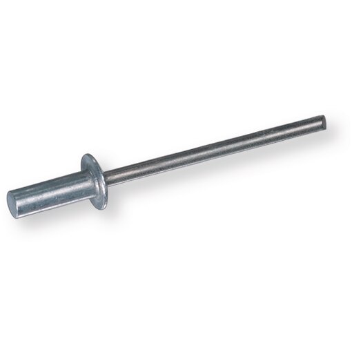 Dicht-Blindniete Flachrundkopf 3,2x6,5 Aluminium/Edelstahl A2